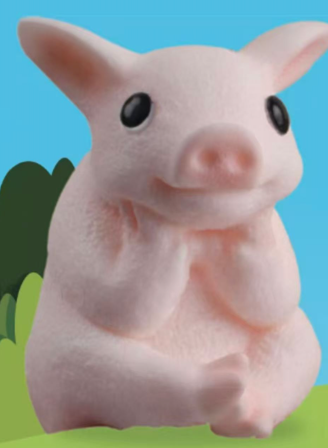 Mochi Melt Squishy Pig