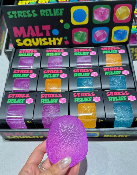 Mochi Melt Textured Malt Squishy Egg